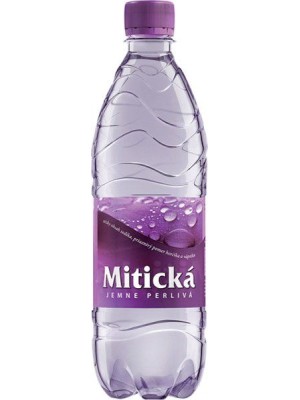 Minerálna voda Mitická jemne perlivá 0,5 l/ 12 ks