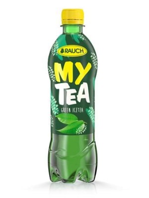 Čaj ľadový RAUCH 0,5l zelený s citrónom