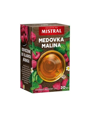 Čaj MISTRAL bylinný Medovka, mäta a malina 30g