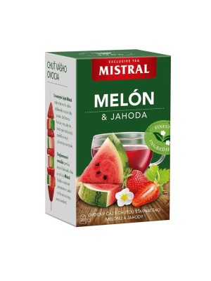 Čaj MISTRAL ovocný melón jahoda 40g