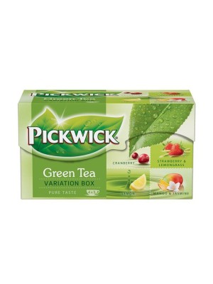 Čaj PICKWICK zelené variácie s ovocím