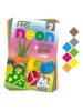 Farebný papier NEON A4 250g  mix 7ks
