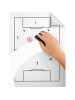 Rolka fólie Whiteboard 25 listov 60x80 cm