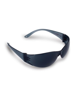 Ochranné okuliare "Pokelux", polykarbonátové tmavosivé šošovky