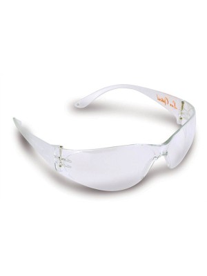 Ochranné okuliare "Pokelux", polykarbonátové, priehľadné