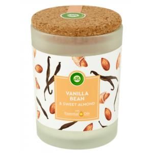 Vonná sviečka Essential Oils - Vanilka & sladké mandle 185g