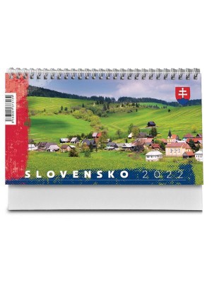 Kalendár stolový SLOVENSKO 1 2022
