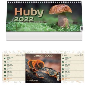 Kalendár stolový HUBY 2022