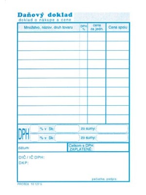 Paragón samoprepisovací