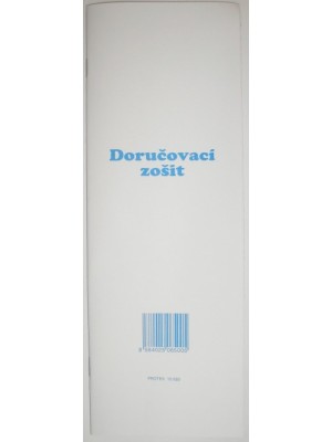 Doručovací zošit