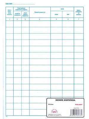 Denník dispečera