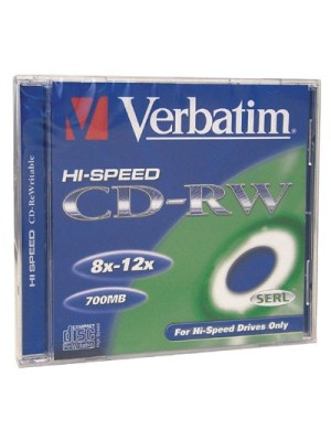 CD-RW VERBATIM 700MB