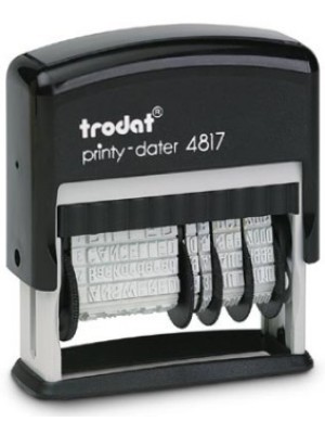 Dátumová pečiatka TRODAT 4817 dátum+text/ 3,8 mm - samofarbiaca
