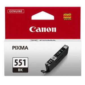 Atrament Canon CLI-551BK, čierny