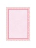 Certifikačný papier A4 bledo ružový 115g, 25 ks