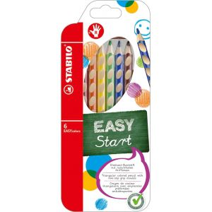 Drevené farbičky STABILO EASYcolors L 6sada