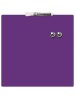 Tabuľa, magnetická, popisovateľná,  36x36 cm, NOBO "Quartet", fialová