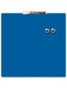 Tabuľa, magnetická, popisovateľná,  36x36 cm, NOBO "Quartet", modrá
