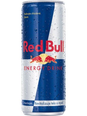 Red Bull v plechovke 250ml