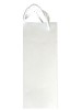 Darčeková taška na víno lamino biela