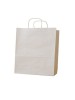 Papierová taška 22x10x31cm biela