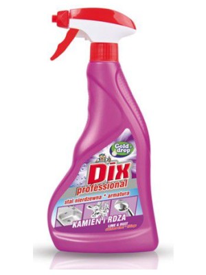 DIX Professional, vodný kameň a hrdza 500ml DIX Professional, vodný kameň a hrdza 500ml