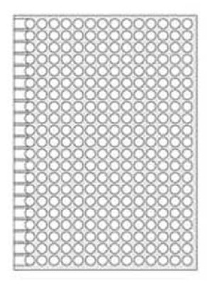 Etikety kruhové 8mm Agipa A5 biele