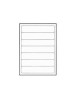 Etikety SOREX, biele, 192x38  mm