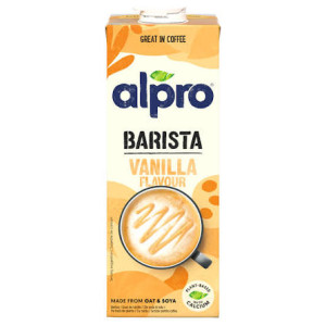 Ovseno-sójový nápoj Alpro BARISTA s vanilkovou príchuťou 1ℓ
